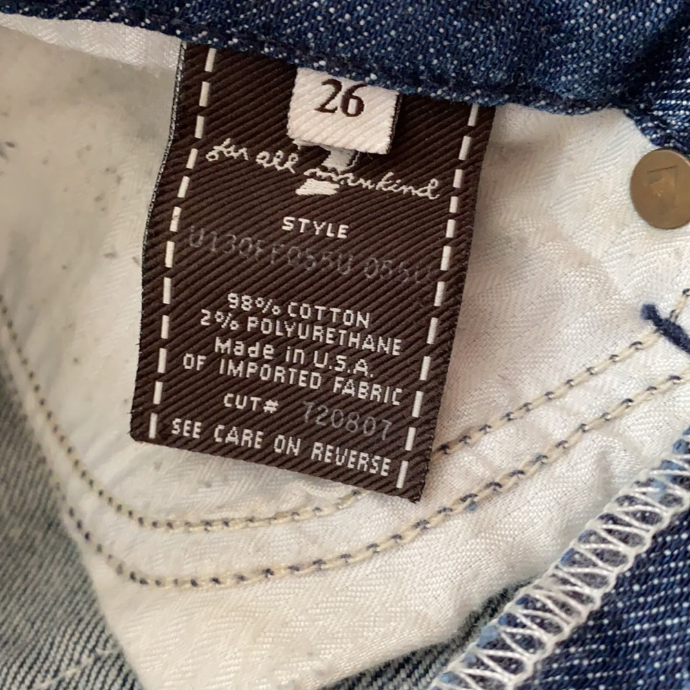 7 for all mankind jeans - Picture 6 of 8